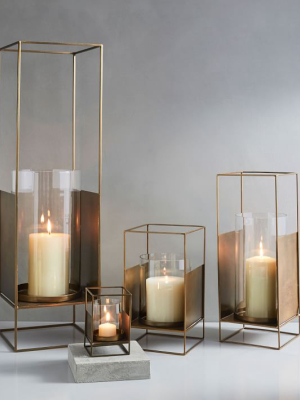 Metallic Square Lanterns