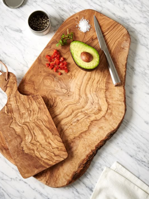 Olive Wood Rustic Cutting Board