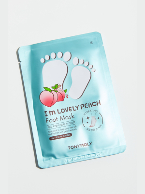 Tonymoly I’m Lovely Peach Foot Mask