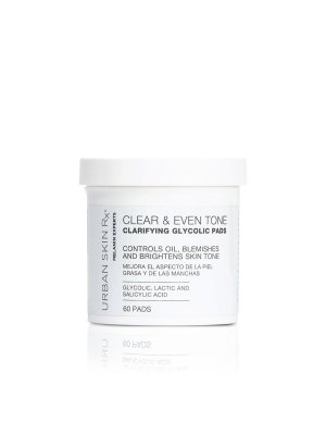 Clear & Even Tone Clarifying Glycolic Pads
