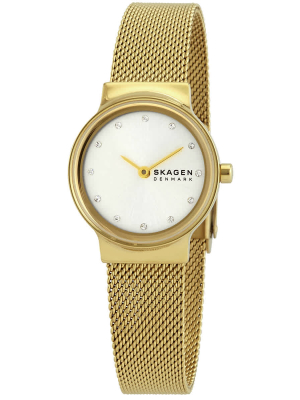 Skagen Freja Quartz Crystal White Dial Ladies Watch Skw2717