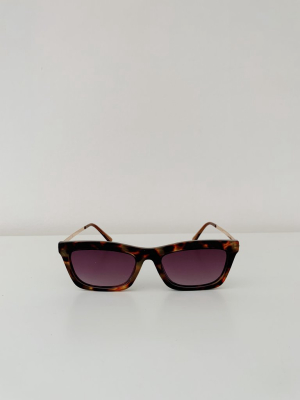 Bowery Sunglasses In Turtle