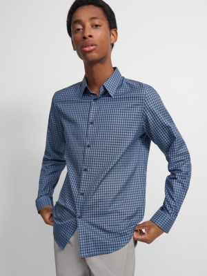 Irving Shirt In Check Cotton