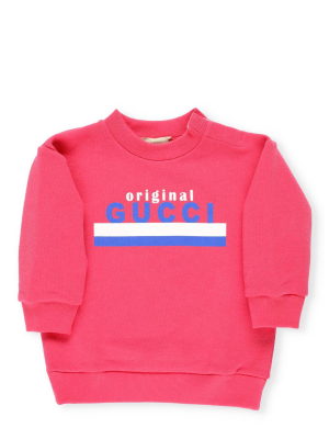 Gucci Kids Logo Printed Sweatshirt