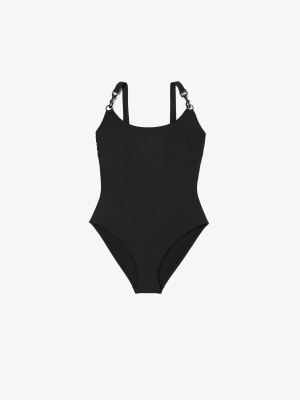 Clip Tank Swimsuit