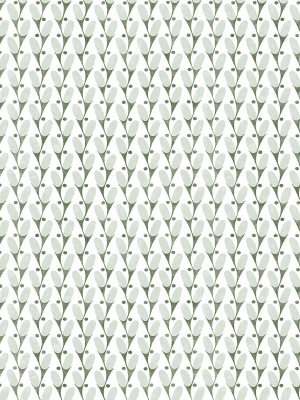 Landon Abstract Geometric Wallpaper In Green From The Bluebell Collection By Brewster Home Fashions