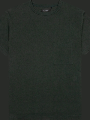 Feature Jersey Braque Pocket Tee - Rosin