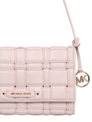 Michael Michael Kors Ivy Large Woven Crossbody Bag