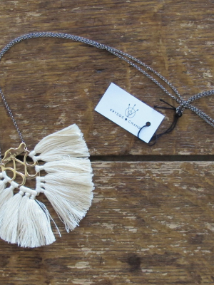 Jya Necklace | Cream