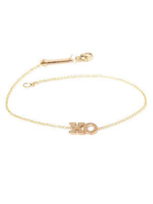 14k Xo Bracelet