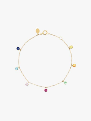 Rainbow Charm Bracelet