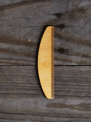 Fine Tooth Boxwood Comb (out Of Stock)