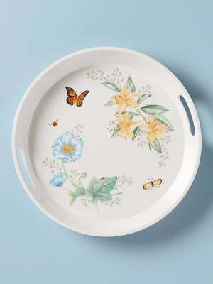 Butterfly Meadow Melamine® Round Tray