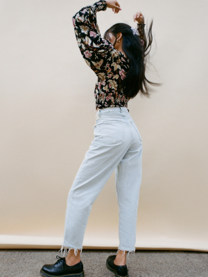 Bdg Premium High-waisted Carrot Jean - Bleached Denim