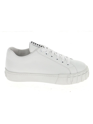 Miu Miu Logo Platform Sneakers