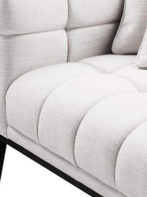 Eichholtz Aurelio Chaise Left - White