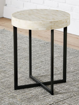 Bone Side Table