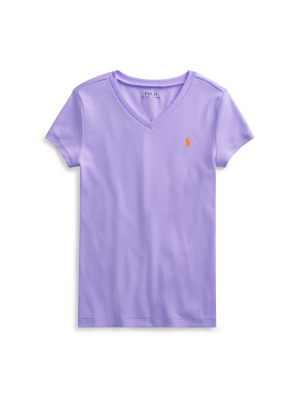 Cotton-modal V-neck Tee