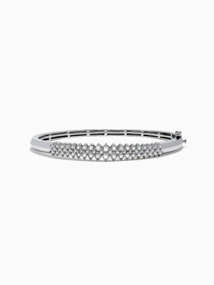 Effy 925 Sterling Silver Diamond Bangle, 0.50 Tcw