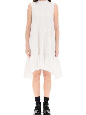 Redvalentino Asymmetrical Midi Dress