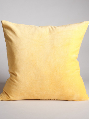 Velvetone Pillow - Sun