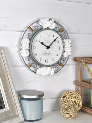 Shoreline Shell Wall Clock - Firstime