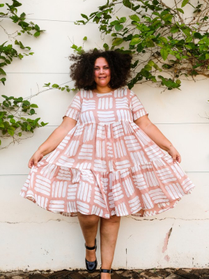 Layer Dress In Pink Basket