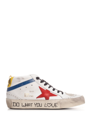 Golden Goose Deluxe Brand Mid Star Sneakers