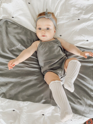 L'ovedbaby Pointelle Tie Headband