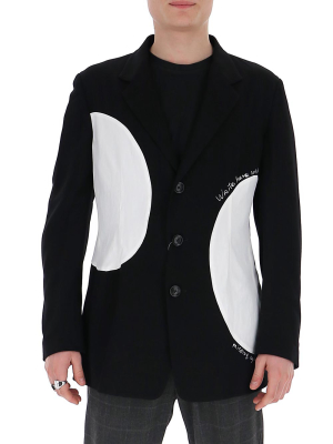 Yohji Yamamoto Patch Detail Blazer