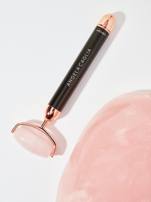 Vibrating Rose Quartz Sculpting Roller