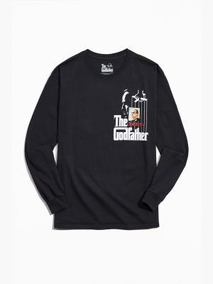 The Godfather Japanese Movie Poster Long Sleeve Tee