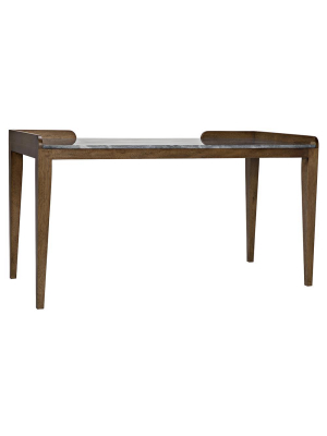 Noir Wod Ward Desk - Dark Walnut