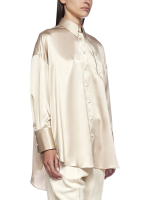 Brunello Cucinelli Silk Long-sleeve Shirt