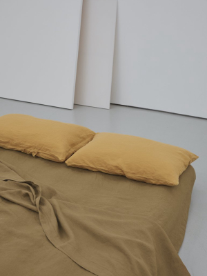Deiji Studios - Pillow Slips In Mustard