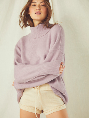 Afterglow Mock Neck Sweater