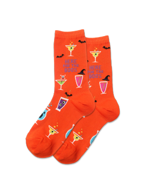 Women's Here For The Boos Crew Socks