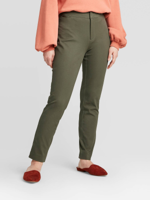 Women's High-rise Skinny Ankle Pants - A New Day™