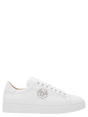 Philipp Plein Logo Plaque Low-top Sneakers