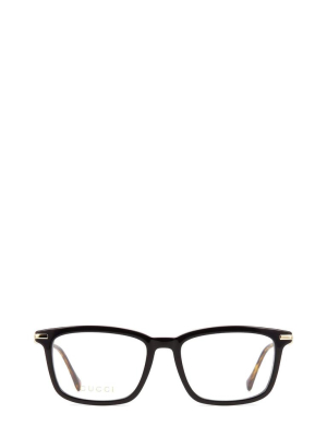 Gucci Eyewear Rectangle Frame Glasses