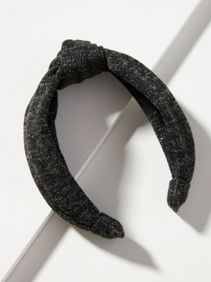 Heathered Knit Knotted Headband