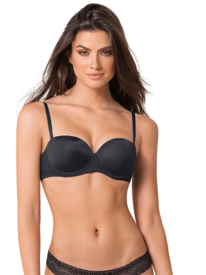 Leonisa Balconette Underwire Push Up Bra For Women - Super Light Fabric