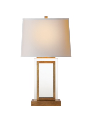 Crystal Panel Table Lamp In Various Colors