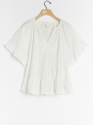 Gesine Tiered Swing Blouse