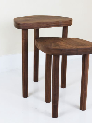 Küdd:krig Home Joon Nesting Tables - Walnut