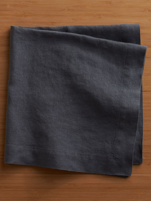 Helena Graphite Linen Dinner Napkin