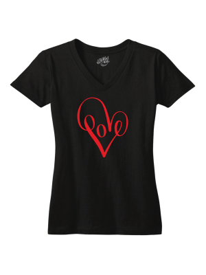 Red Love Heart Tshirt