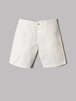 Universal Works Deck Shorts (ecru)