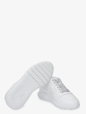 Hogan Perforated-detail Low-top Sneakers