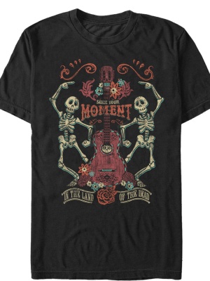 Men's Coco Seize Moment Skeleton Dance T-shirt